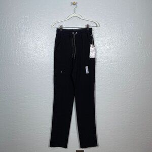 Koi Next Gen Men XS Tall Black Make it Happen Scrub Pant 609 Elastic Waist